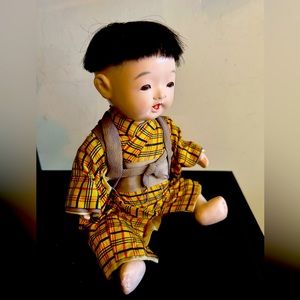 1940s JAPANESE BOY DOLL